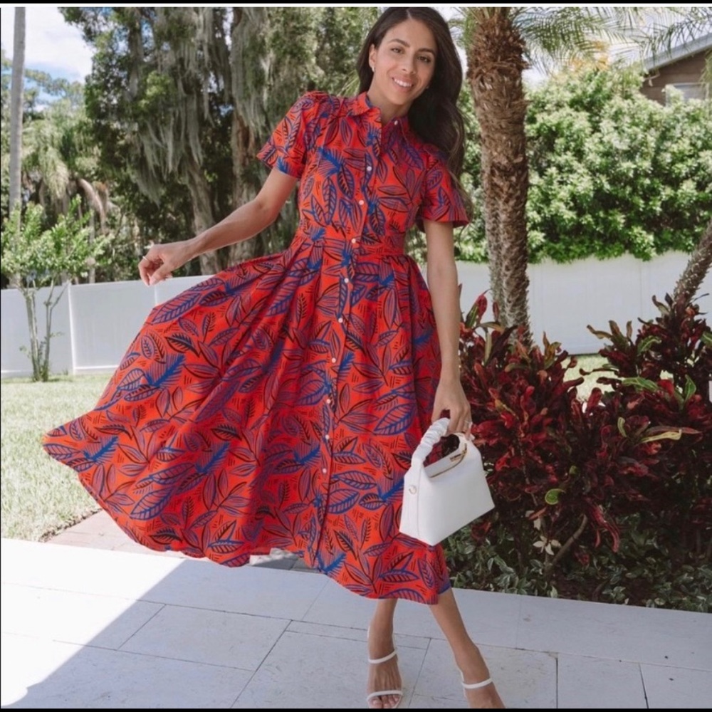 ALEXIS for target tropical print dress